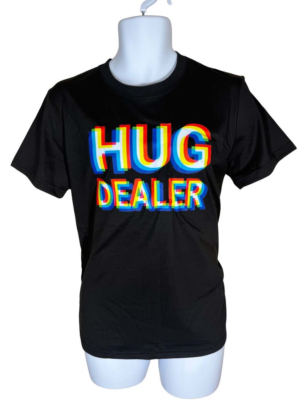 Hug Dealer short Sleeve in Black -Medium